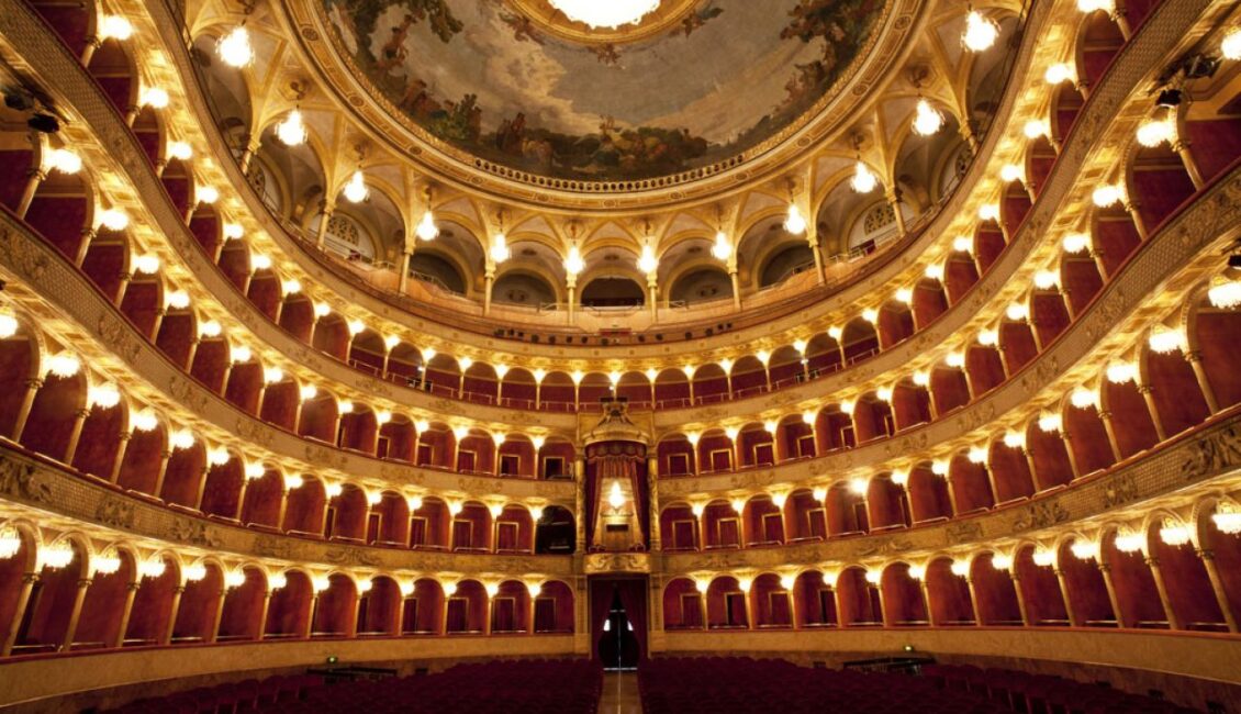 Interno del Teatro dell'Opera di Roma